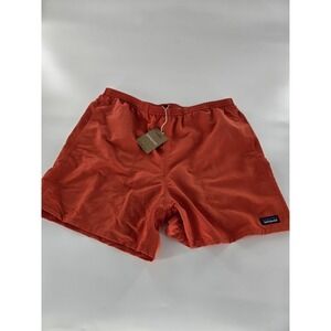 Patagonia Baggies Shorts Men's XXL Lined 5" Inseam Pimento Red 57022 NWT